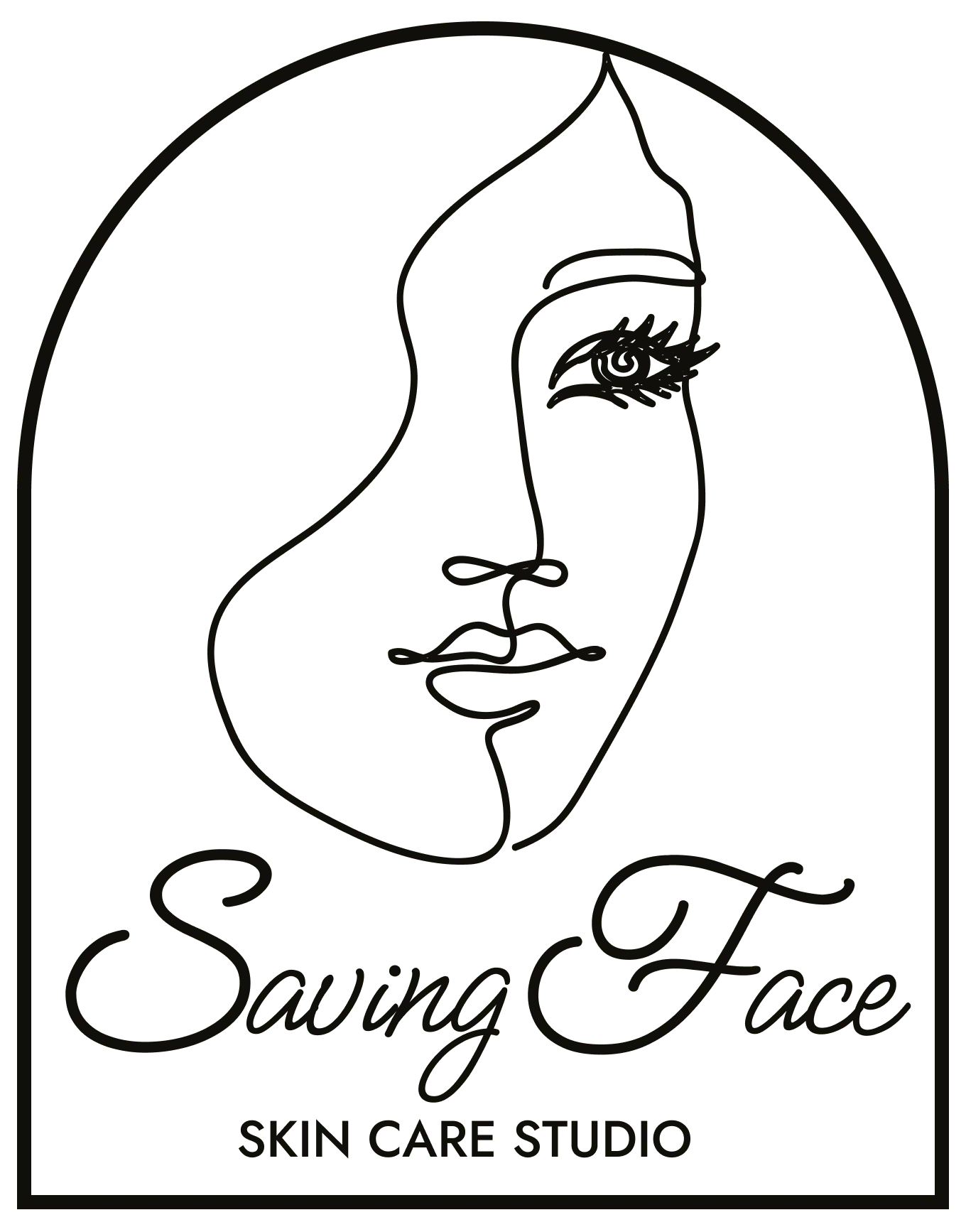 Saving Face Skin Care Logo
